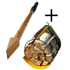 Houtklovers Handmatig Handmatige Houtklover Voor Aan De Muur - Draagbare Houtsplijter 60 Cm Voor Aanmaakhout En Kampvuur Handmatige Houtklover Muurgemonteerd